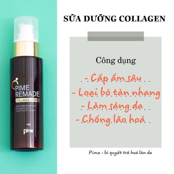  Sữa dưỡng da phục hồi collagen - Pime Remade Collagen Lotion 