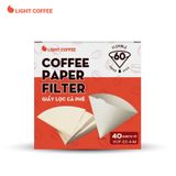 Giấy lọc cà phê 40 cái - Light Coffee