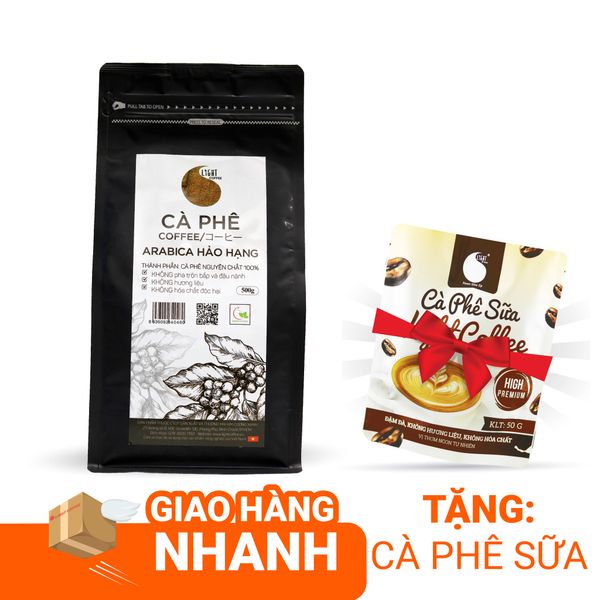 500g - Cà phê bột Arabica Hảo Hạng - Light coffee