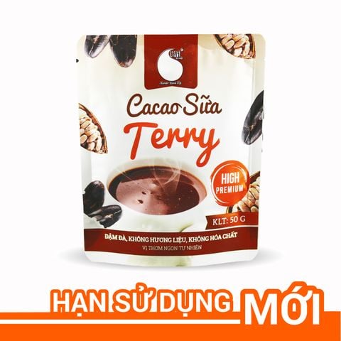  50gr - Bột Cacao sữa Terry vị đậm đà, thơm ngon - Light Cacao 