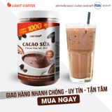 CaCao sữa 3in1 thơm ngon, tiện lợi Light Cacao - hũ 650g