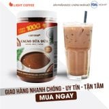 Cacao sữa dừa 3in1 thơm ngon , dạng hũ dễ bảo quản Light Cacao - 650g