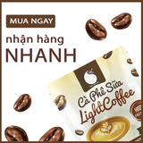 50gr - Cà Phê sữa hòa tan Light Coffee vị cà phê thật, không hương liệu