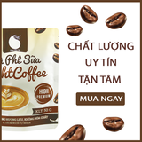 50gr - Cà Phê sữa hòa tan Light Coffee vị cà phê thật, không hương liệu