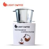 Phin inox cỡ lớn pha cà phê Light Coffee - Phin pha cà phê loại lớn