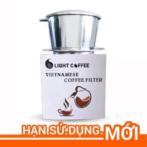  Phin inox cỡ lớn pha cà phê Light Coffee - Phin pha cà phê loại lớn 