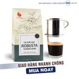 500gr - Cà phê hạt vị đậm, đắng mạnh, hậu ngọt Robusta Thượng hạng - Light Coffee