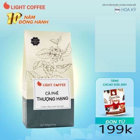  500gr - Cà phê bột Robusta Thượng hạng - Light Coffee 