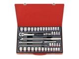 1/2'' Bộ tuýp 42 chi tiết hệ inch và hệ mét Kingtony 4542CR02