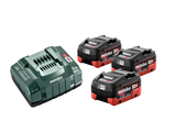 Bộ Combo Pin Và Sạc Metabo 3 X LIHD 5.5 AH