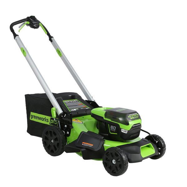 Máy cắt cỏ đẩy tay dùng pin 60V 51cm Greenworks LMC420 (2515207AU)