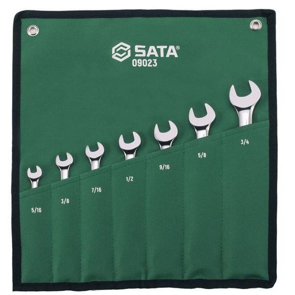 Bộ Cờ Lê 2 Đầu Vòng Miệng Sata 09023