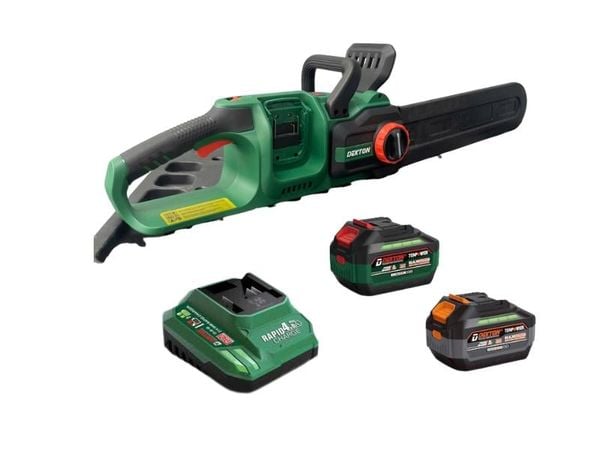 Combo Máy Cưa Xích Pin Dekton M21X2-CX16BL + Pin 4.0Ah + Sạc Nhanh 4A