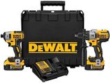 Combo Khoan Bắn Vít Dùng Pin DEWALT DCK299P2