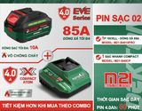 Combo Pin Sạc 21V Dekton M21-B4085PR0MAX + M21-S40CP