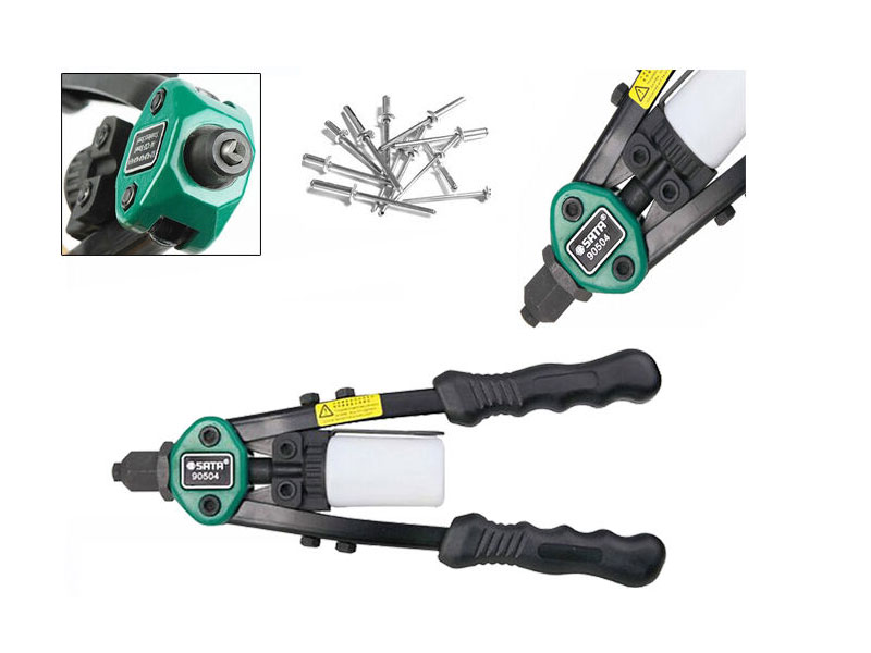 Kềm rút riveter Inox trợ lực cao cấp 11in/275mm SATA 90504 - Himarket.vn