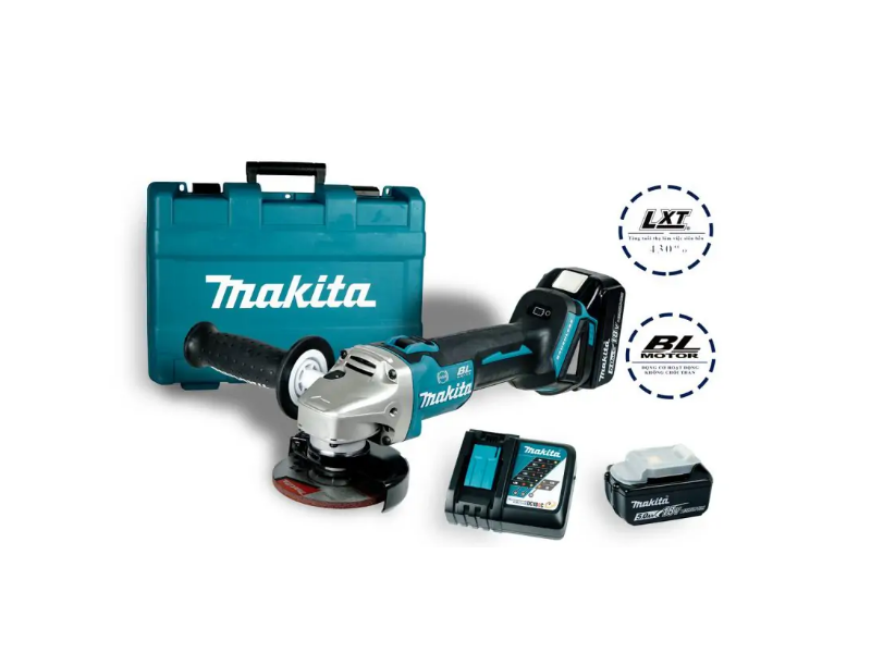 may-mai-goc-dung-pin-18v-makita-dga406rte