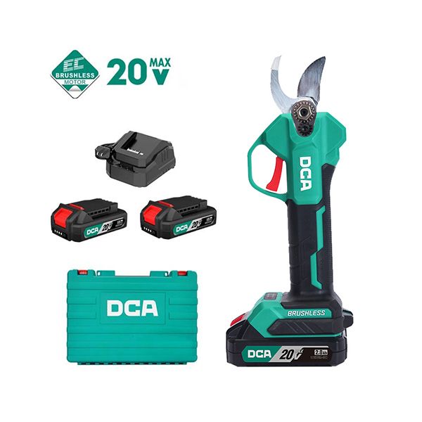 Máy cắt cành dùng pin 20V DCA ADYD25BM (2 Pin 2.0Ah & Sạc)