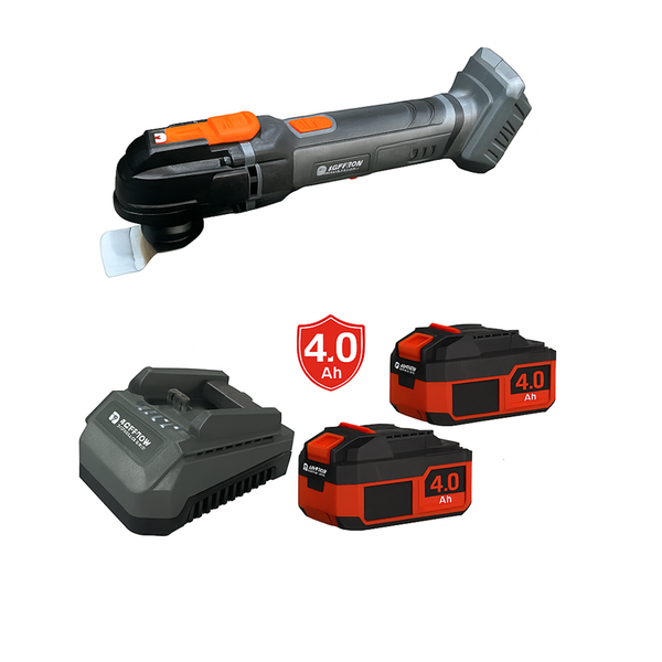 Combo Máy Cắt Rung Đa Năng Dekton M21-CDN01BL + 2 Pin 4.0Ah + Sạc Nhanh