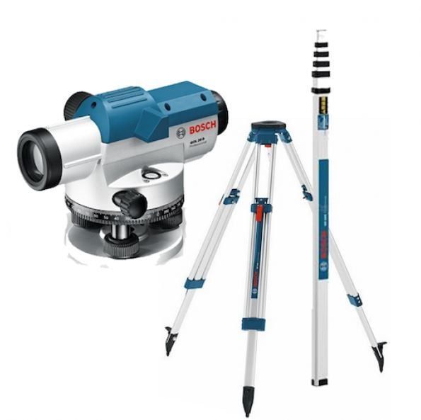 Máy Đo Khoảng Cách Quang Học 100m Bosch GOL 26D SET