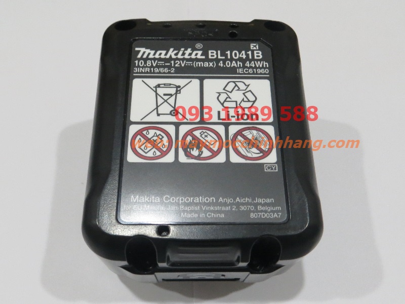 Pin máy khoan búa Makita HP 331 DSAE ( BL 1040B ) - Himarket.vn
