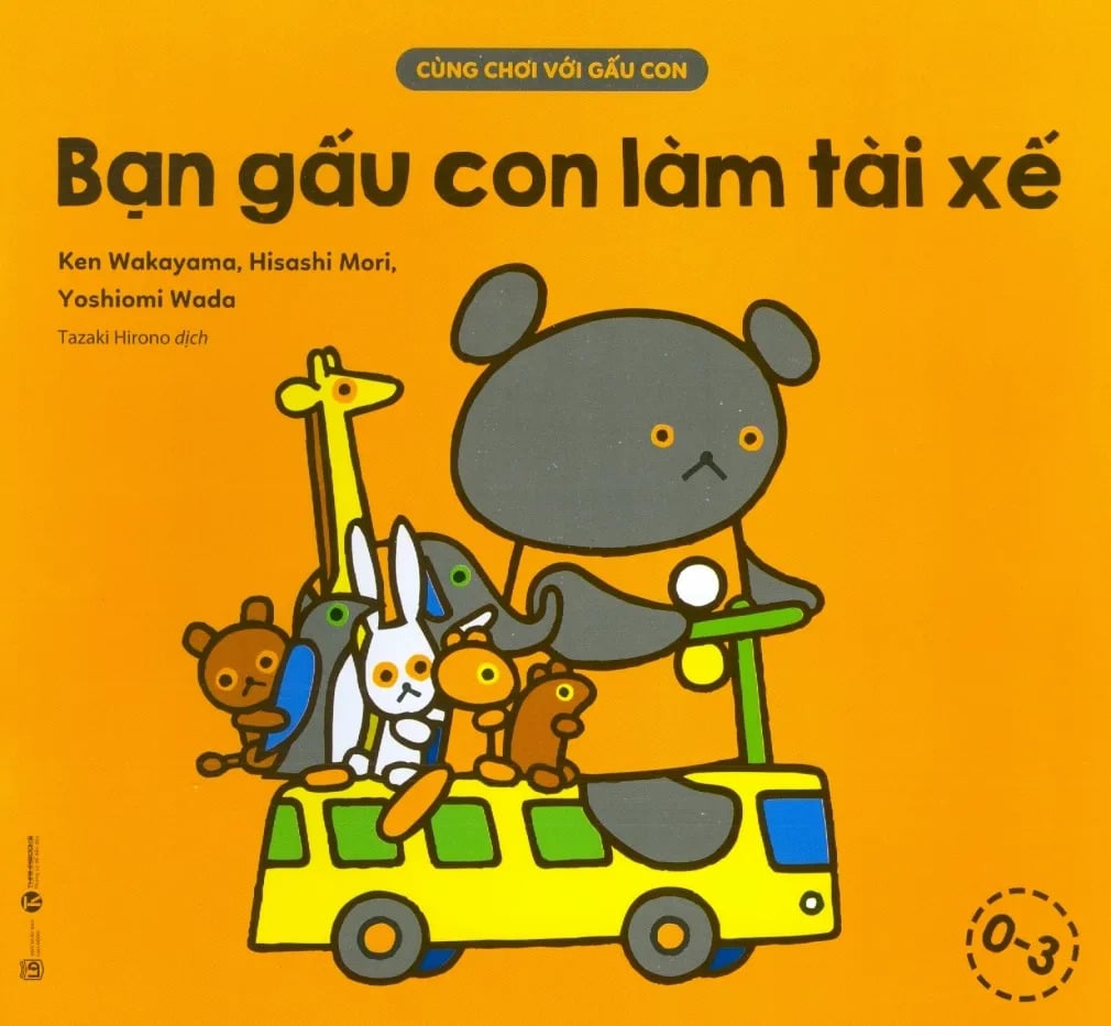 Cùng chơi với gấu con - Bạn gấu con làm tài xế – Nhà sách Thái Hà