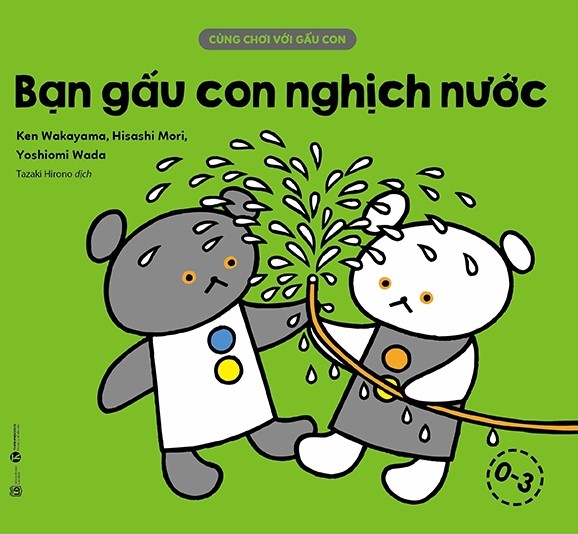 Cùng chơi với gấu con - Bạn gấu con nghịch nước – Nhà sách Thái Hà
