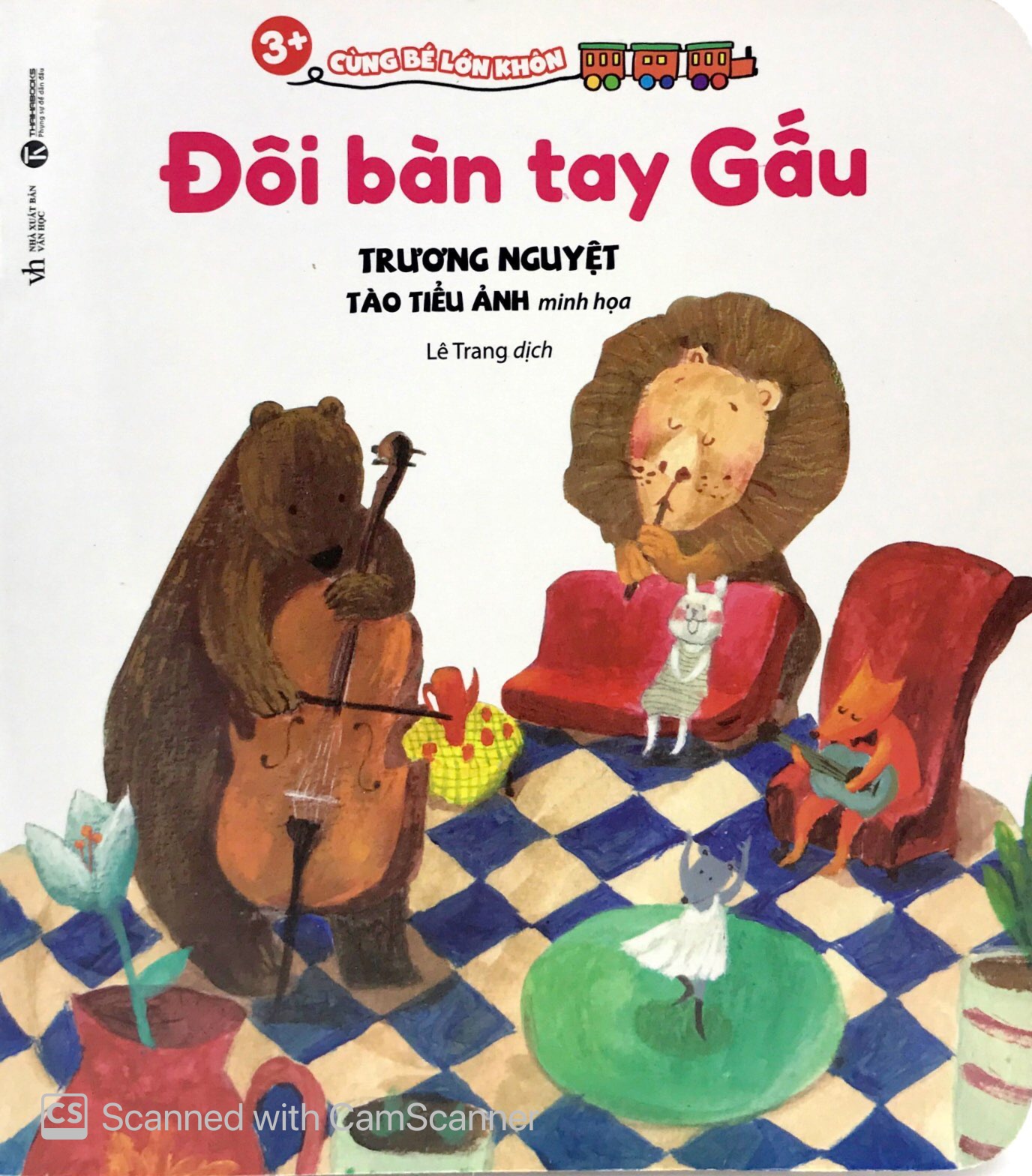 Cùng bé lớn khôn - Đôi bàn tay gấu – Nhà sách Thái Hà