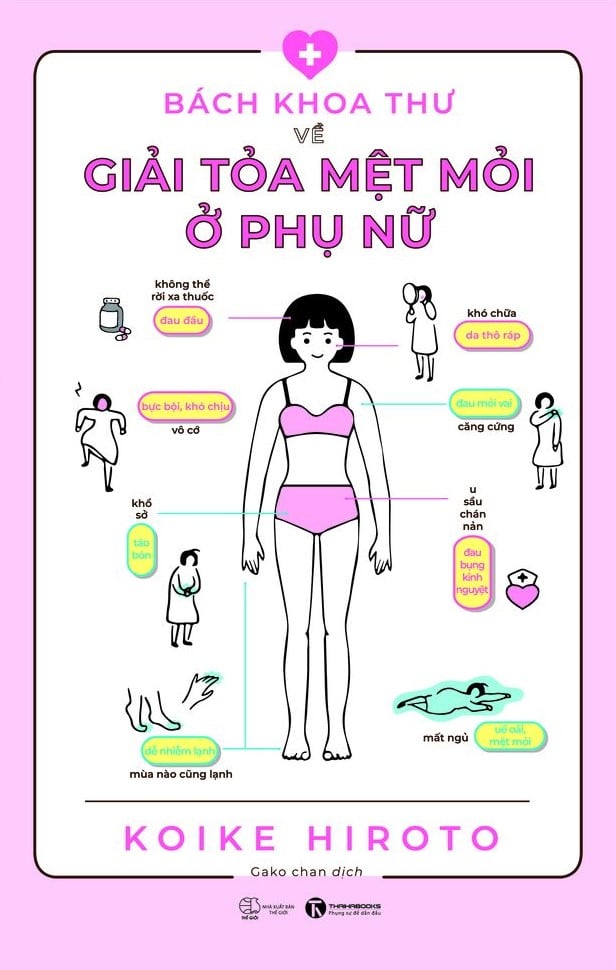 Bách khoa thư về giải tỏa mệt mỏi ở phụ nữ – Nhà sách Thái Hà