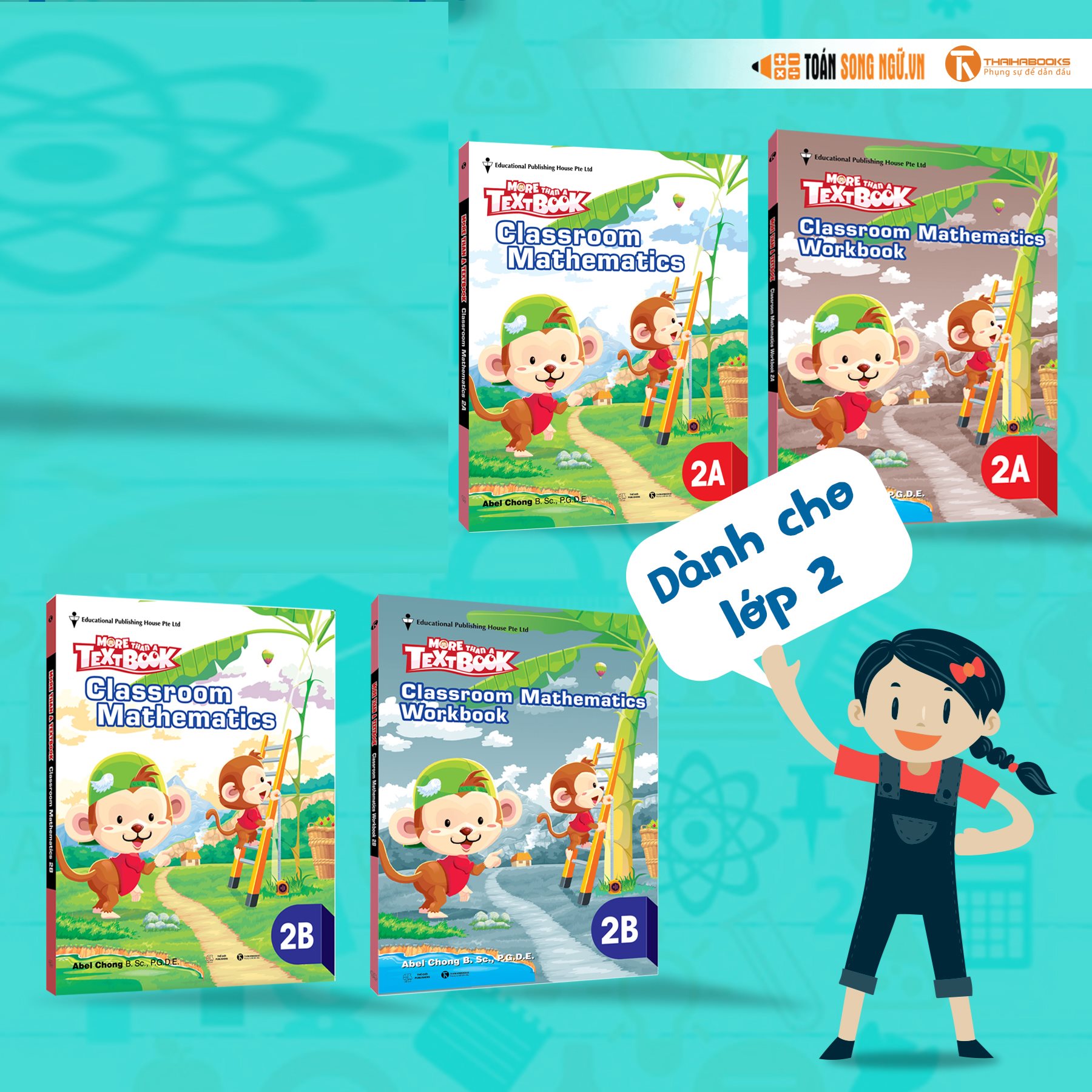 Bộ sách Giáo khoa Toán Singapore - More than a Textbook – Classroom Mathematics Workbook lớp 2 – Nhà sách Thái Hà