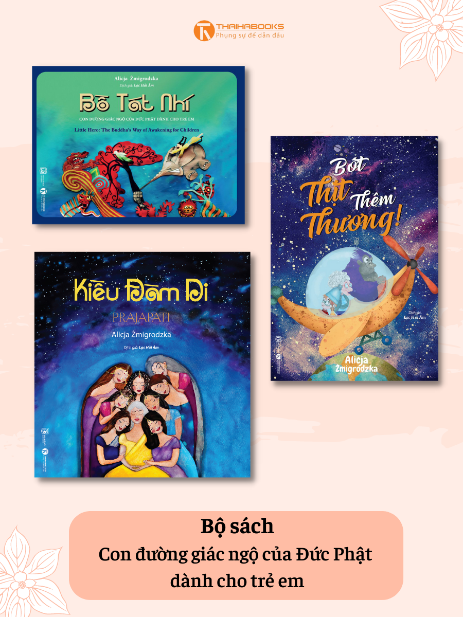 Bộ sách Con đường giác ngộ của Đức Phật dành cho trẻ em – Nhà sách Thái Hà