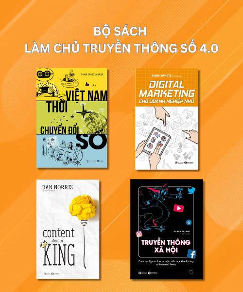 Bộ sách Làm chủ truyền thông số thời 4.0 – Nhà sách Thái Hà