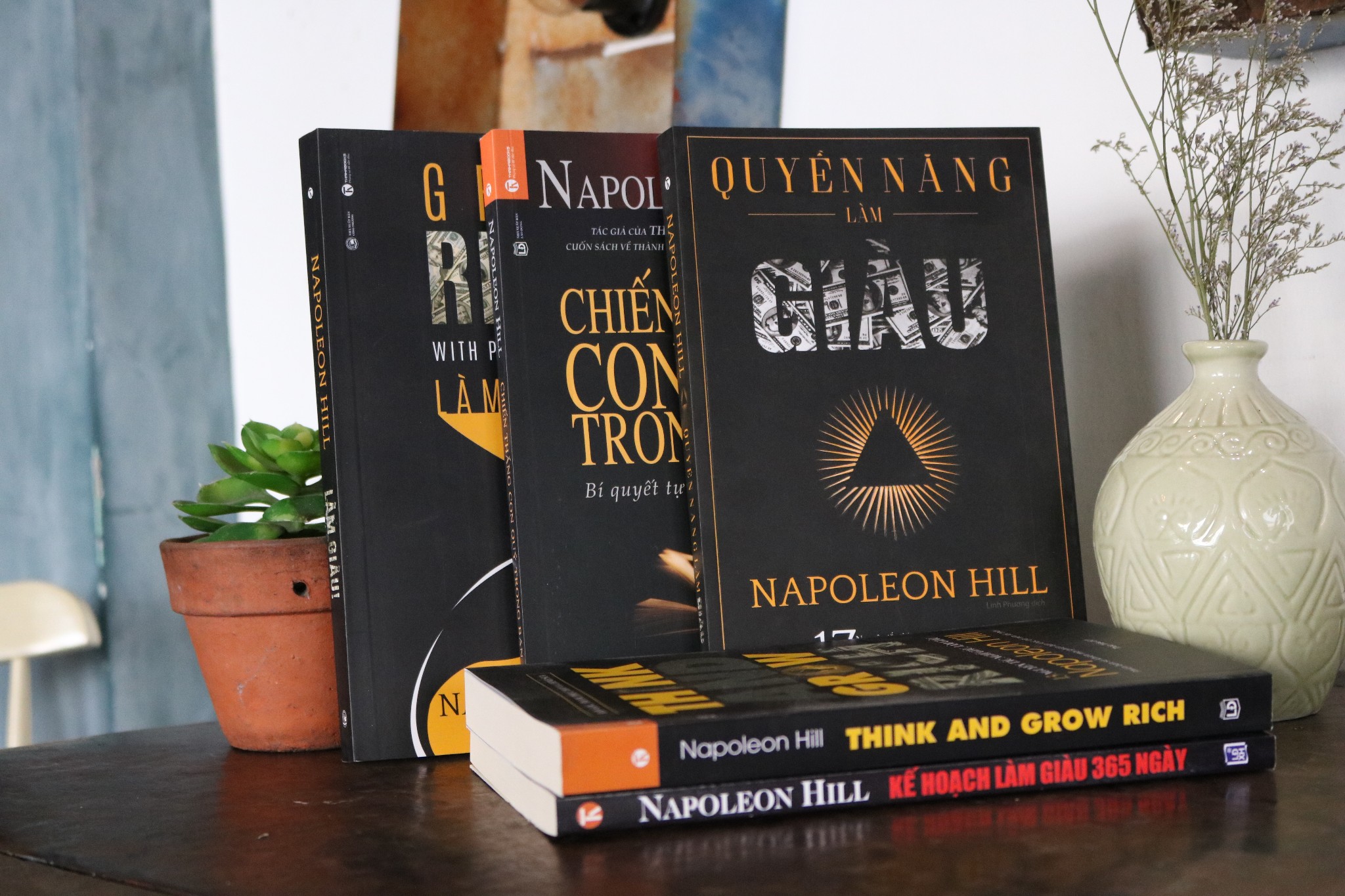 Bộ sách Làm giàu cùng Napoleon Hill – Nhà sách Thái Hà