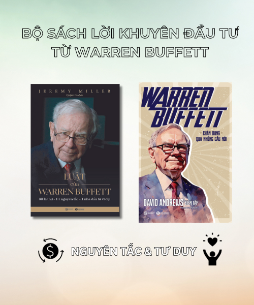 Bộ sách Lời khuyên đầu tư từ Warrren Buffett – Nhà sách Thái Hà