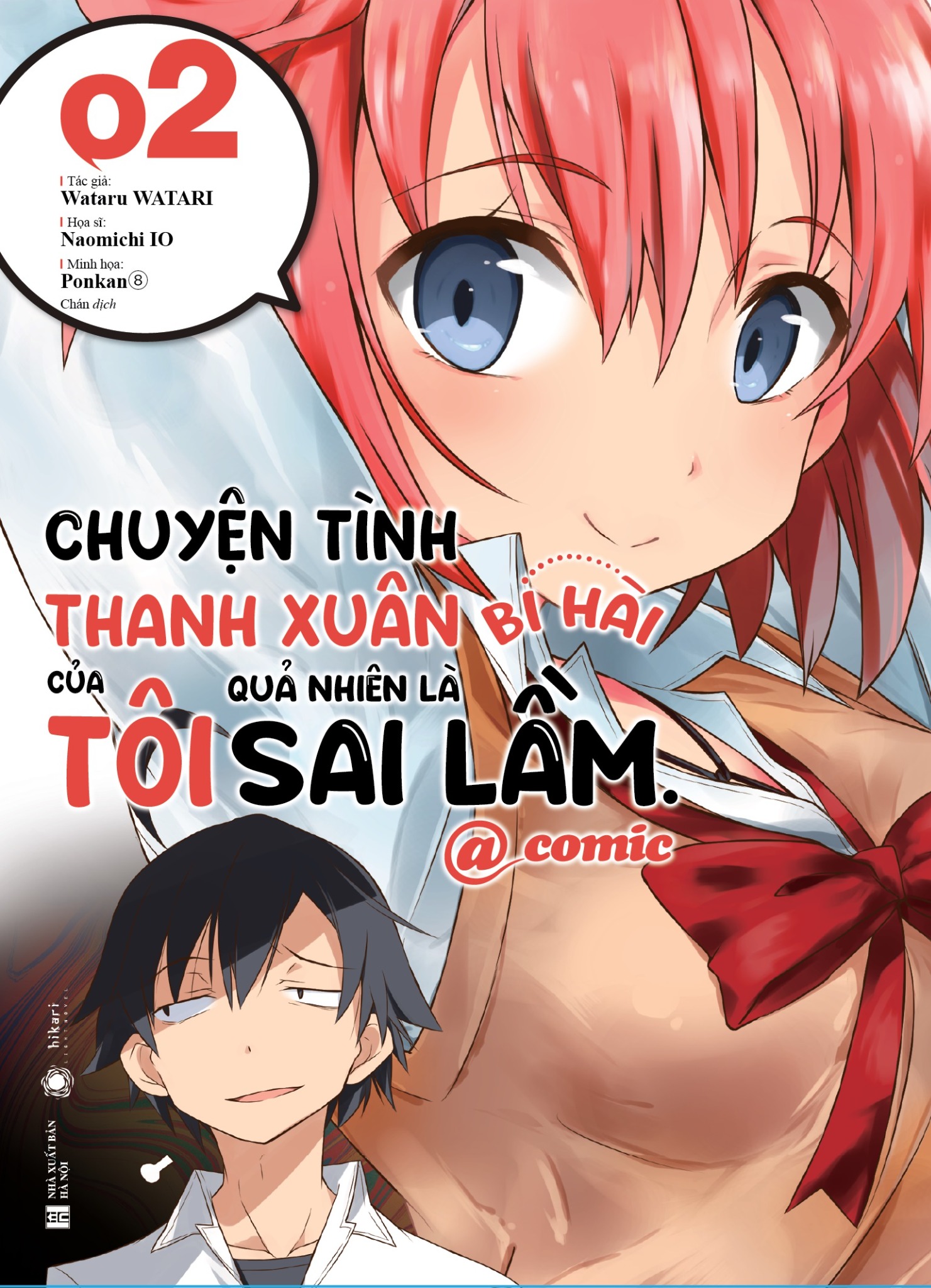 Chuyện tình thanh xuân bi hài của tôi quả nhiên là sai lầm comic 2 – Nhà sách Thái Hà