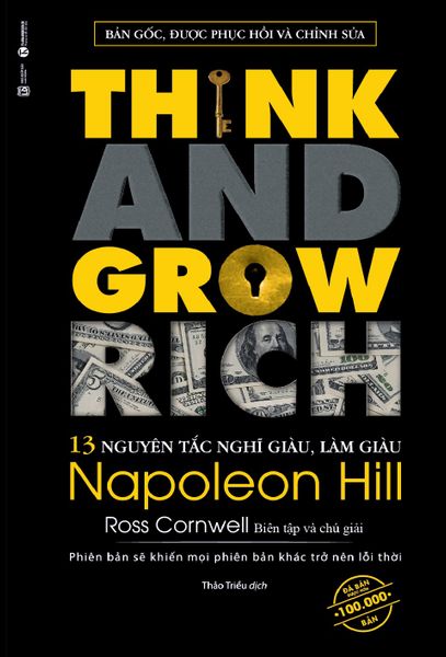 Think and grow rich 13 nguyên tắc nghĩ giàu, làm giàu Nhà sách Thái Hà