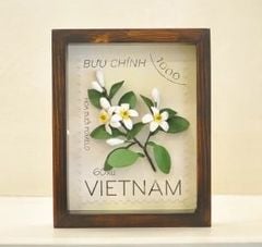 Tranh tem hoa