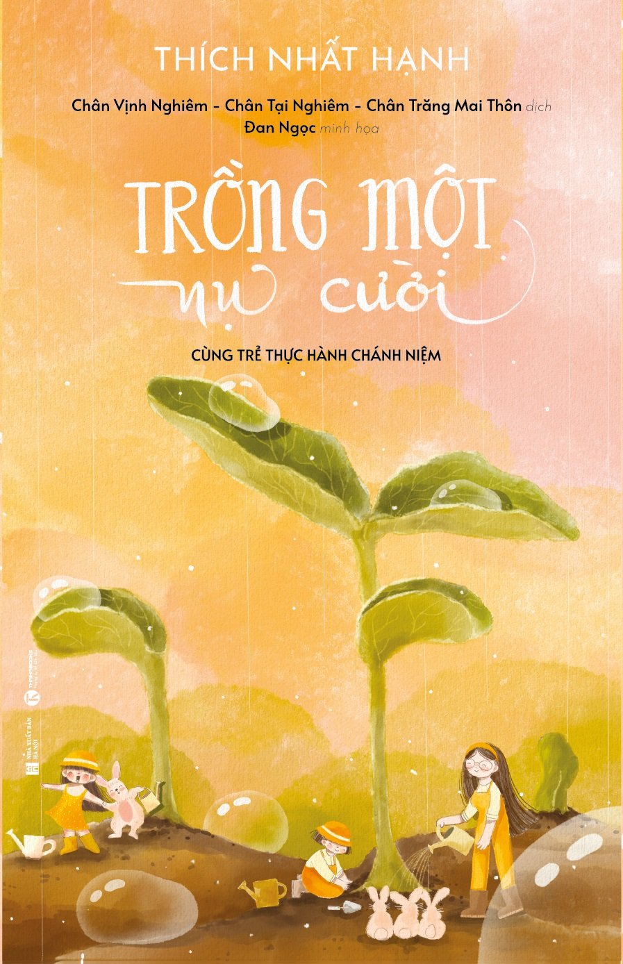 Trồng một nụ cười – cùng trẻ thực hành chánh niệm (bìa cứng + bộ postcard) – Nhà sách Thái Hà