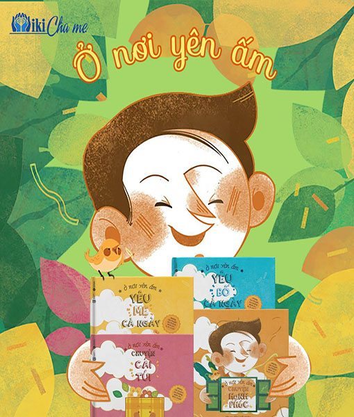 Bộ sách tranh song ngữ: Ở nơi yên ấm – Nhà sách Thái Hà