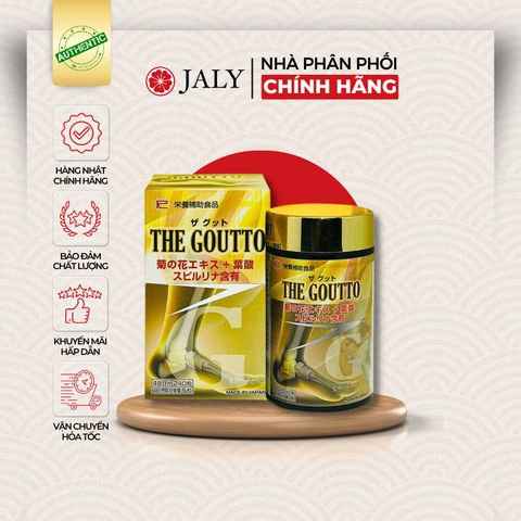  [CHÍNH NGẠCH] Viên Uống The Goutto Điều Tri Gout 150 Viên Nhật Bản 