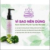 [CHÍNH NGẠCH] DUNG DỊCH VỆ SINH PHỤ NỮ TINH CHẤT TRẦU KHÔNG & KHỔ QUA MANDALA 150ML