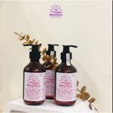 [CHÍNH HÃNG] NƯỚC TẮM HOA HỒNG THẢO DƯỢC LÊN MEN TẠO BỌT 100% TỰ NHIÊN MANDALA 300ML