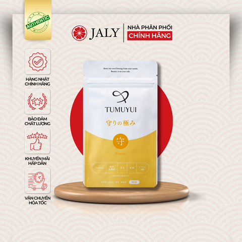  (CHÍNH HÃNG) PROTECT TUMUYUI - VIÊN TĂNG CƯỜNG HỆ MIỄN DỊCH, TĂNG ĐỀ KHÁNG, CHỐNG VIÊM, NGĂN NGỪA VÀ CẢI THIỆN DỊ ỨNG, CẢI THIỆN SỨC KHỎE NỘI ĐỊA NHẬT 