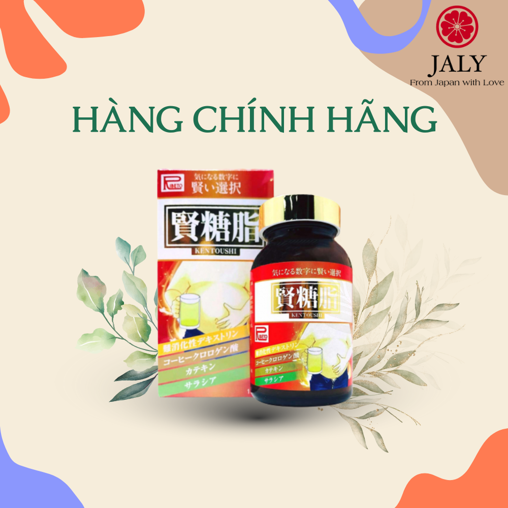 [CHÍNH NGẠCH] Viên uống giảm mỡ bụng Kentoushi - Ribeto