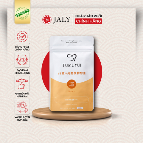  (CHÍNH HÃNG) VIÊN UỐNG ENZYME KAICHO MEGURU TUMUYUI - CẢI THIỆN TIÊU HOÁ, GIẢM CÂN, GIẢM MỠ, TĂNG HẤP THU DINH DƯỠNG NỘI ĐỊA NHẬT 