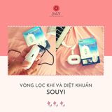 [CHÍNH HÃNG] Vòng lọc không khí và diệt khuẩn mini Souyi