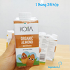 1 thùng sữa hạnh nhân hữu cơ Koita 200ml