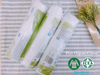 Combo bông tẩy trang hữu cơ Masmi và nước hoa hồng trắng hữu cơ Armina 250ml