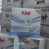  Bột cho máy rửa bát Klar 1375g (Eco, không mùi) 