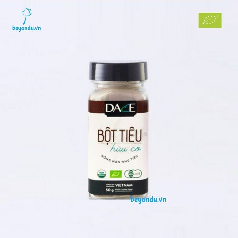 Bột tiêu hữu cơ DACE 50g